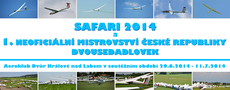 SAFARI 2014 a PRVNÍ NEOFIÁLNÍ MISTROVSTVÍ DVOUSICŮ 2014