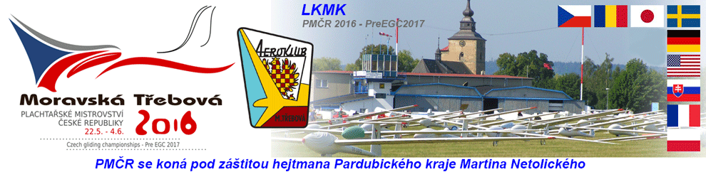 Plachtařské mistrovství ČR 2016 - PreEGC2017