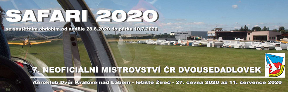 SAFARI 2020 a 7. NEOFIÁLNÍHO MISTROVSTVÍ DVOUSICŮ 2020