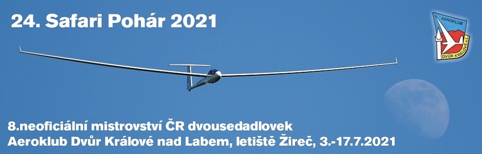 SAFARI 2021 a 8. NEOFIÁLNÍHO MISTROVSTVÍ DVOUMÍSTNÝCH KLUZÁKŮ 2021